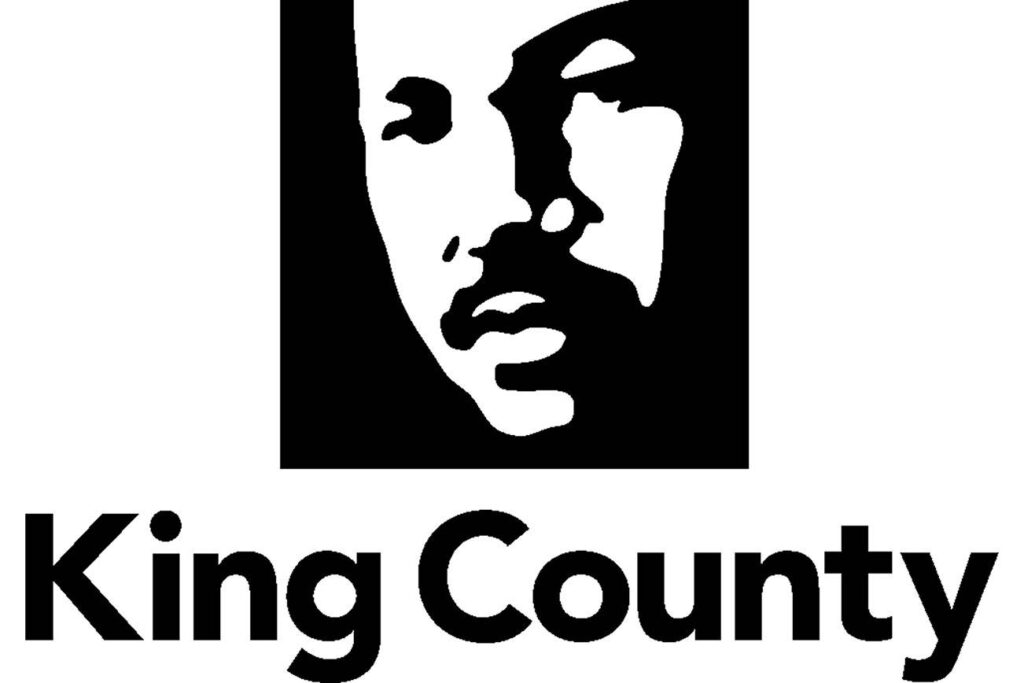 Logo of King County shows picture of Martin Luther King